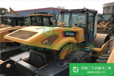 二手徐工26噸膠輪262震動壓路機