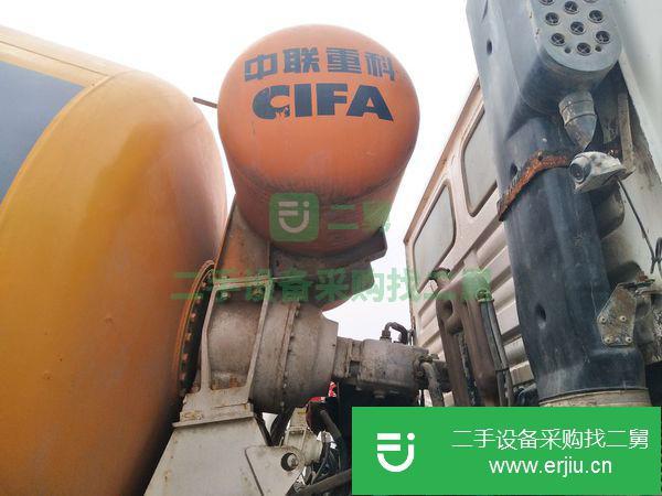 出售二手陜汽德龍10方攪拌車