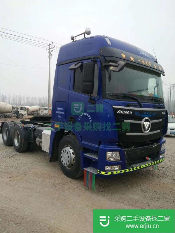 二手國五濰柴動(dòng)力歐曼雙驅(qū)輕體牽引車