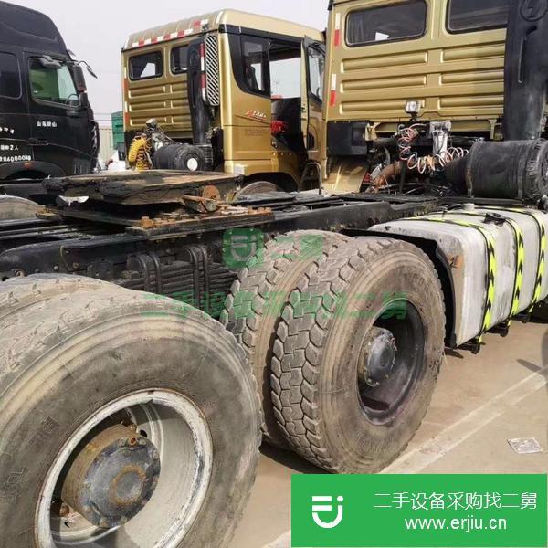 二手黃金版德龍X3000牽引車,500馬力濰柴發動機,
