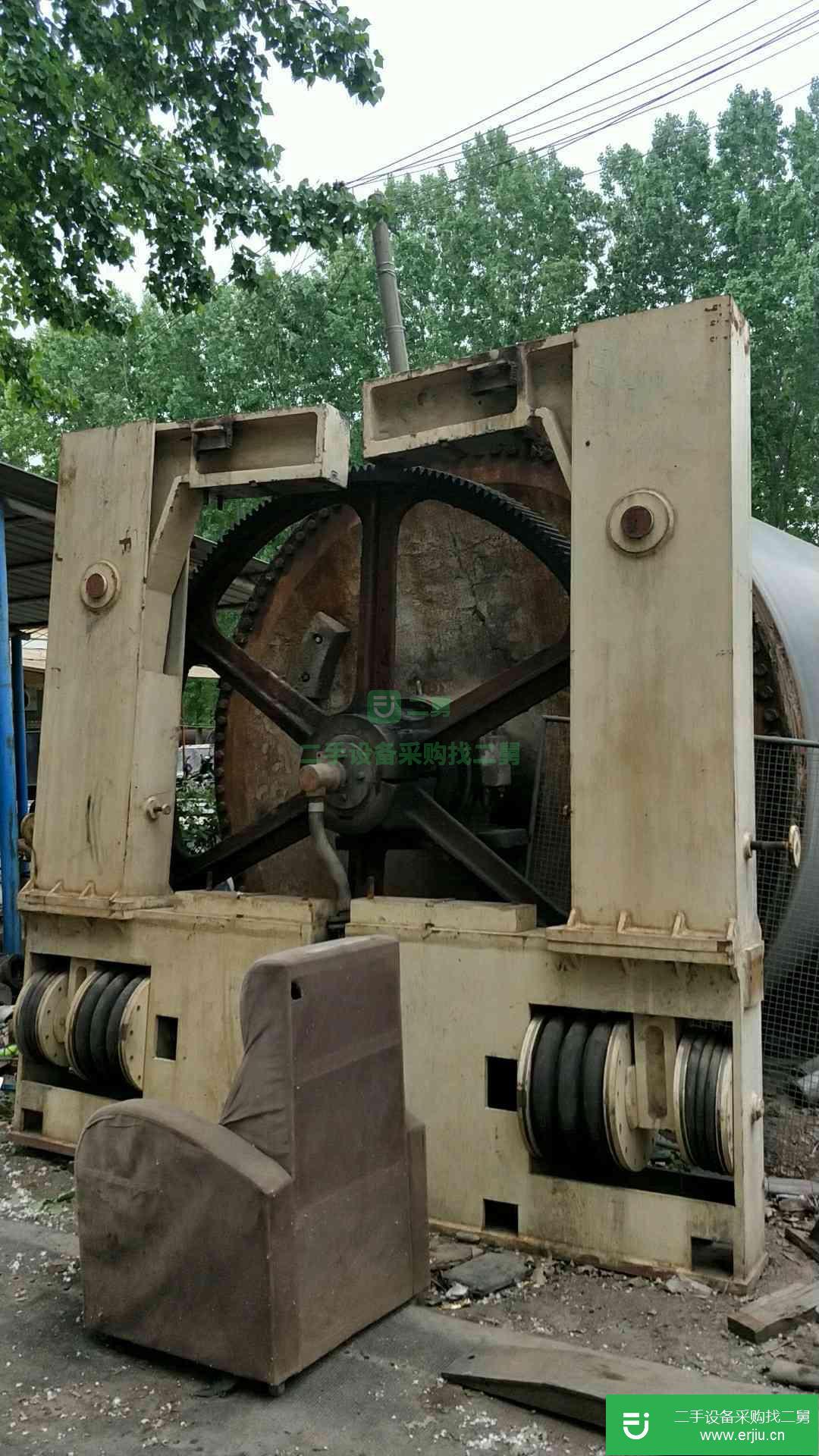 二手2400石膠壓榨一套