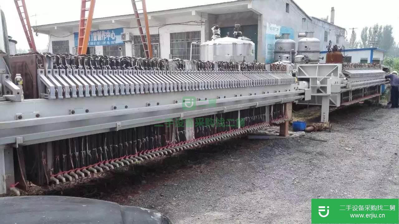 二手自動拉板壓濾機