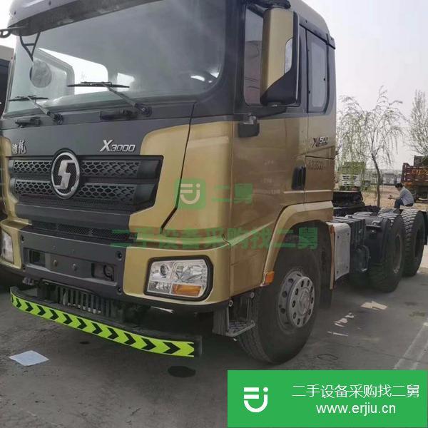 二手黃金版德龍X3000牽引車,500馬力濰柴發動機,