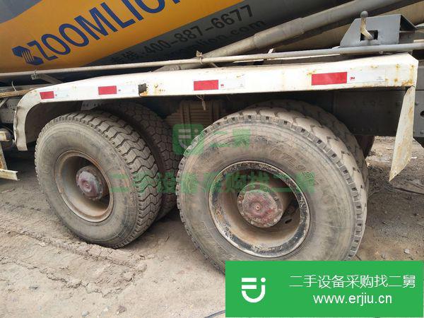 出售二手陜汽德龍10方攪拌車