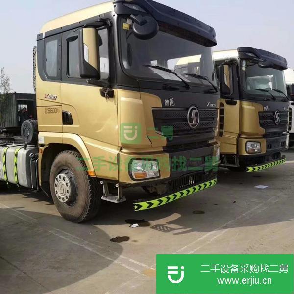 二手黃金版德龍X3000牽引車,500馬力濰柴發動機,