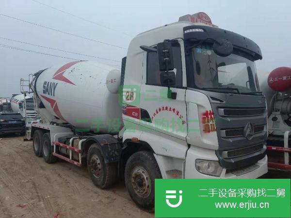 二手德龍攪拌車 8到22方后八輪 可分期手續(xù)全