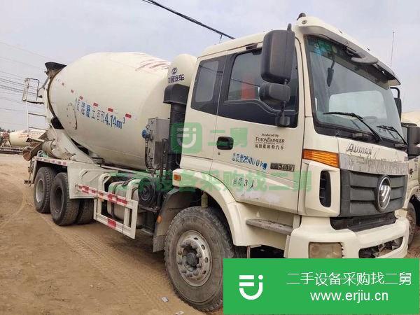二手德龍攪拌車 8到22方后八輪 可分期手續(xù)全