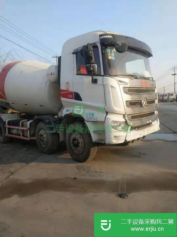 轉(zhuǎn)讓三一C8國四18方375馬力攪拌車