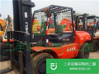 出售二手合力10噸叉車