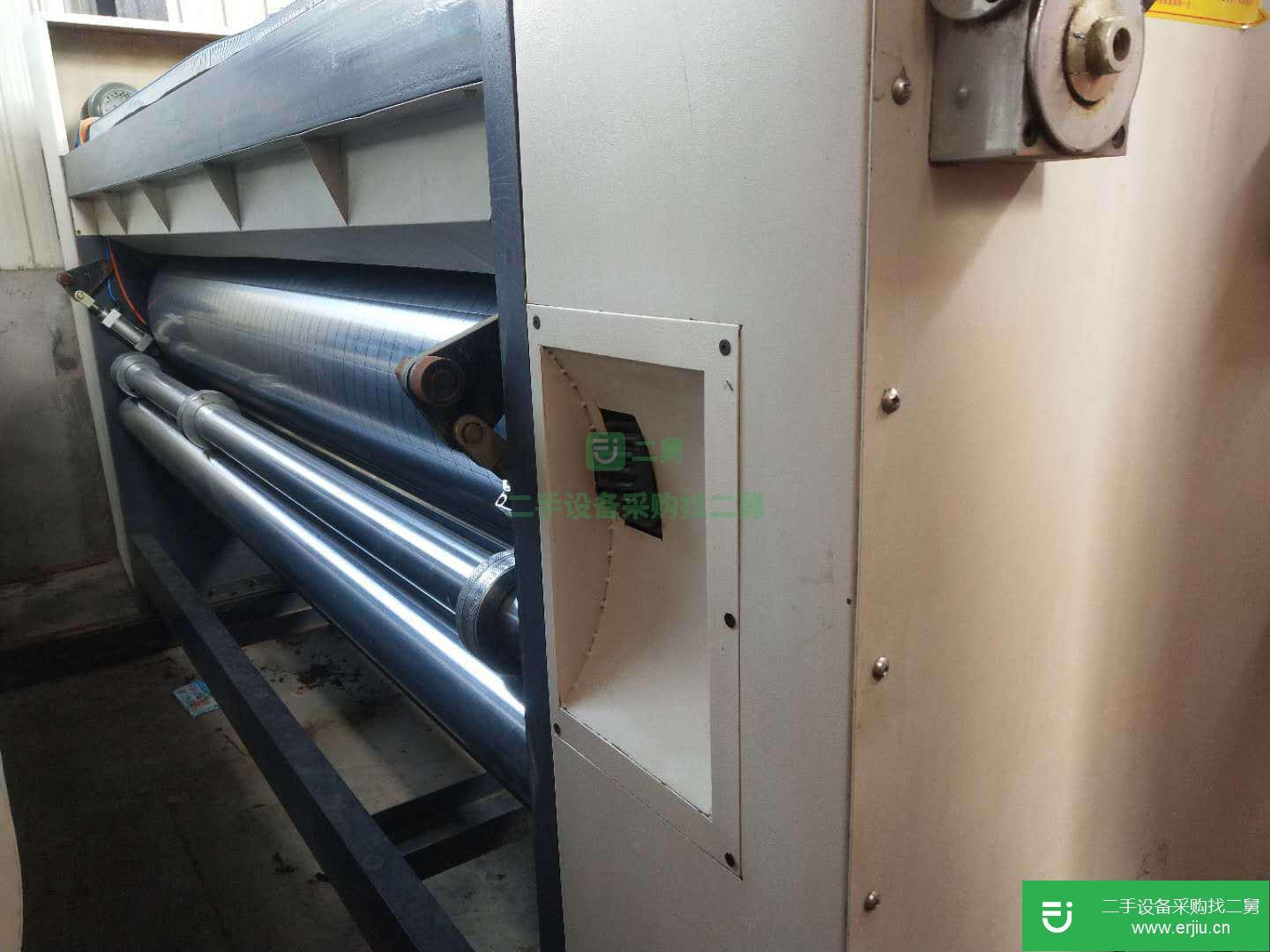 二手雙色四聯模切水墨印刷機