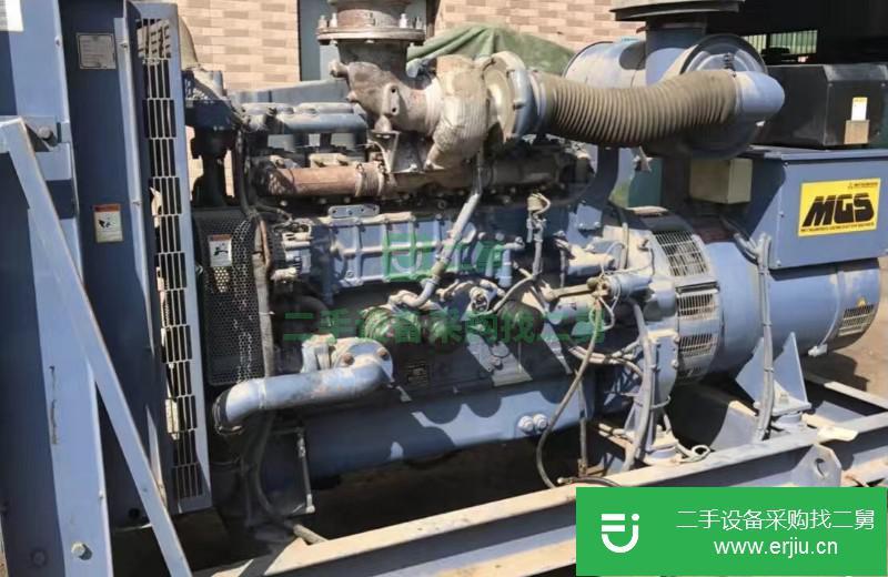 二手三菱S6B3發電機組出售