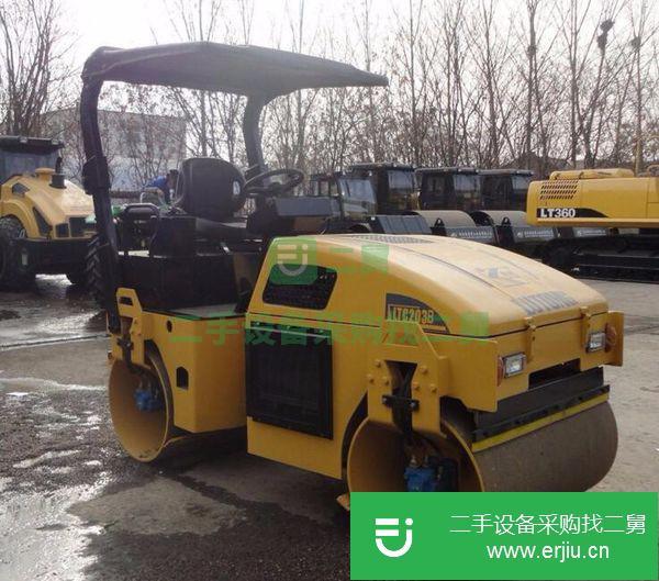 二手8噸雙鋼輪壓路機