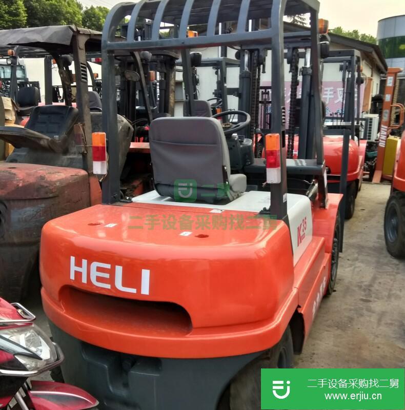 出售2手合力柴油叉車  載重3.5噸升高3米