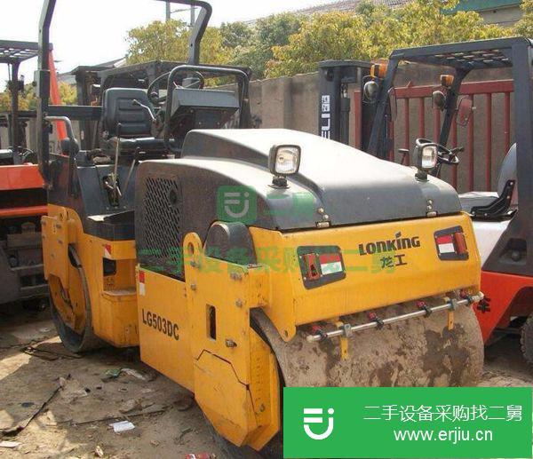 二手8噸雙鋼輪壓路機