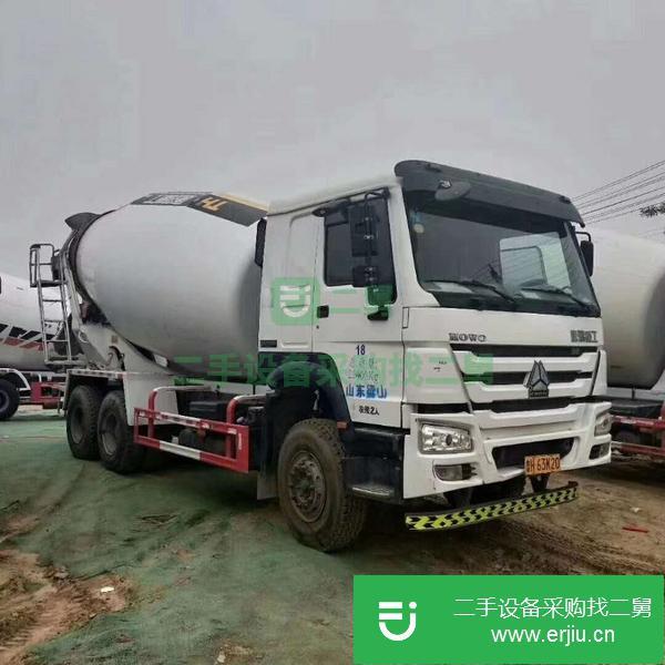 二手豪沃大20方方水泥攪拌車