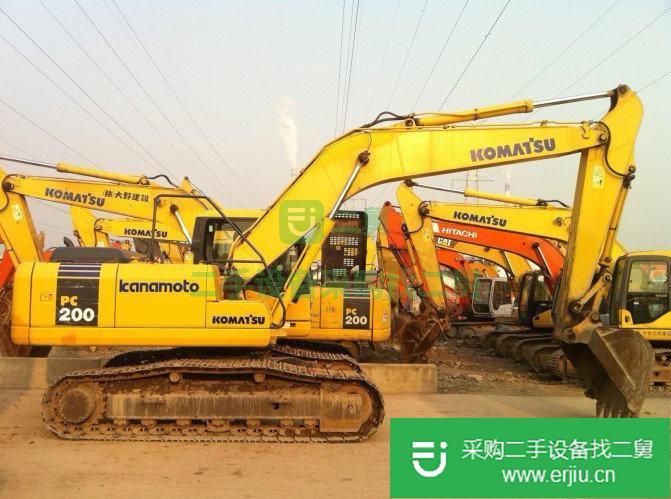 出售二手小松 PC200LC-7 挖掘機