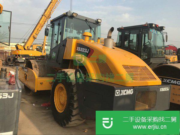 二手22噸壓路機