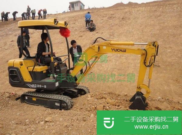 出售二手9成新玉柴20 35 60 大宇55 60 80挖掘機