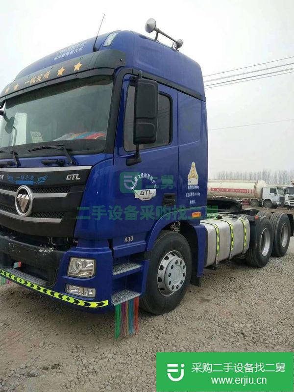 二手國五濰柴動(dòng)力歐曼雙驅(qū)輕體牽引車