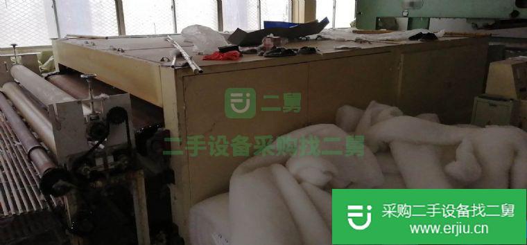 二手梳理機流水線一套帶4米烘