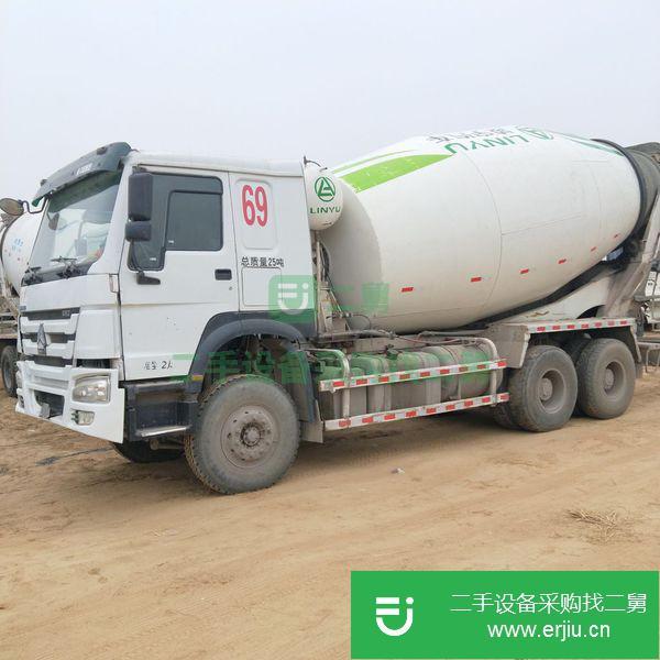二手豪沃亞特攪拌罐車