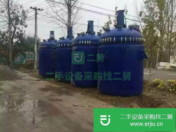 出售二手搪瓷反應釜,不銹鋼反應釜,1-20噸反應釜