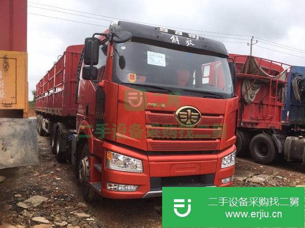 出售解放J6二拖三國5牽引車