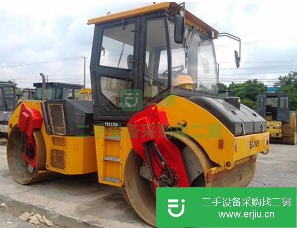 二手8噸雙鋼輪壓路機