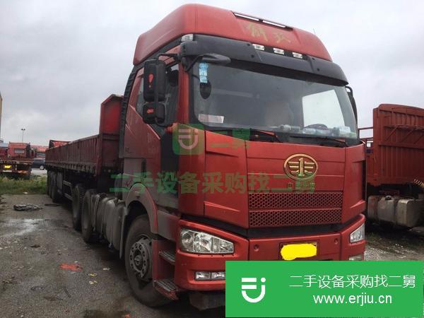 出售解放J6二拖三國5牽引車