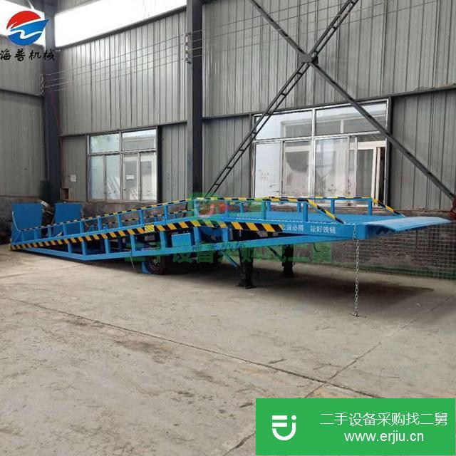 移動裝卸貨平臺液壓登車橋品質海普質保壹年?