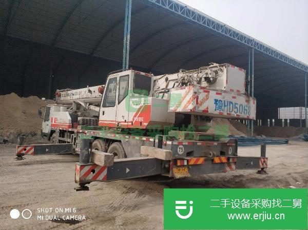 轉(zhuǎn)讓10年11月中聯(lián)25V5吊車