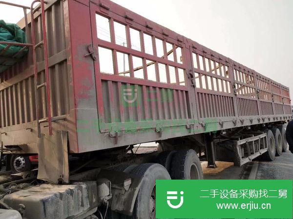 二手13米2.7寬1.5高百噸半掛車
