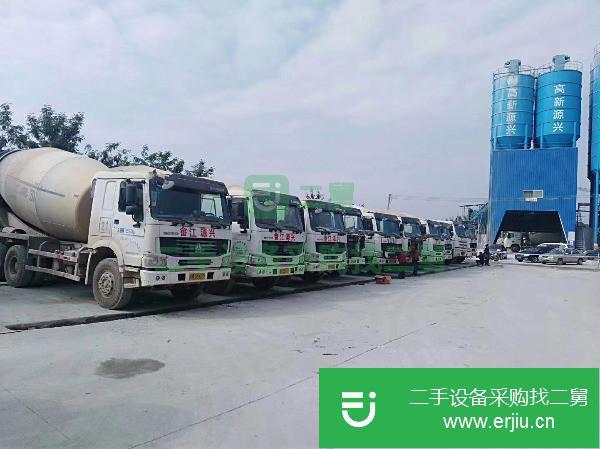 出售14年 大12方豪沃混凝土攪拌車