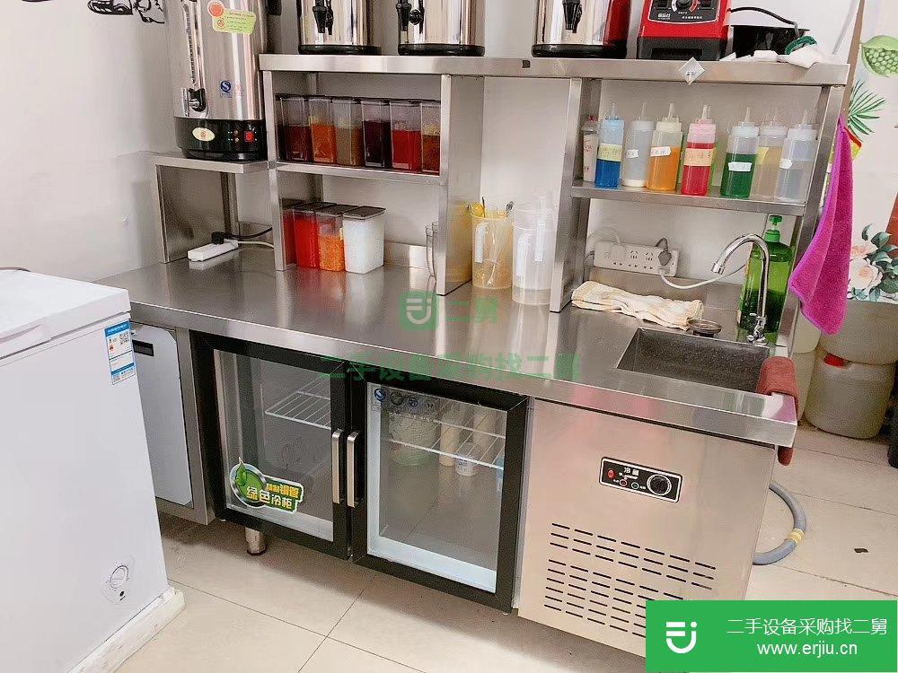 出售不銹鋼餐飲奶茶店操作臺