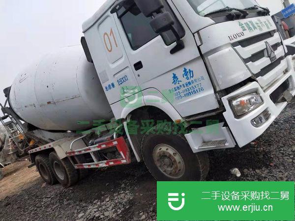出售14年大14拉16方攪拌罐車,豪沃底牌鴻達(dá)