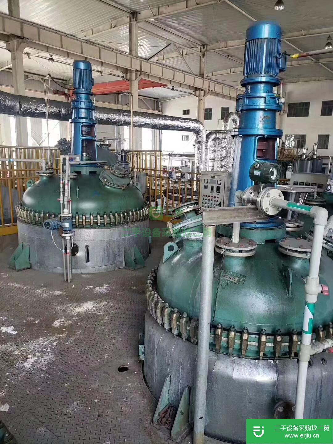 出售二手不銹鋼反應釜二手1-10噸不銹鋼反應釜