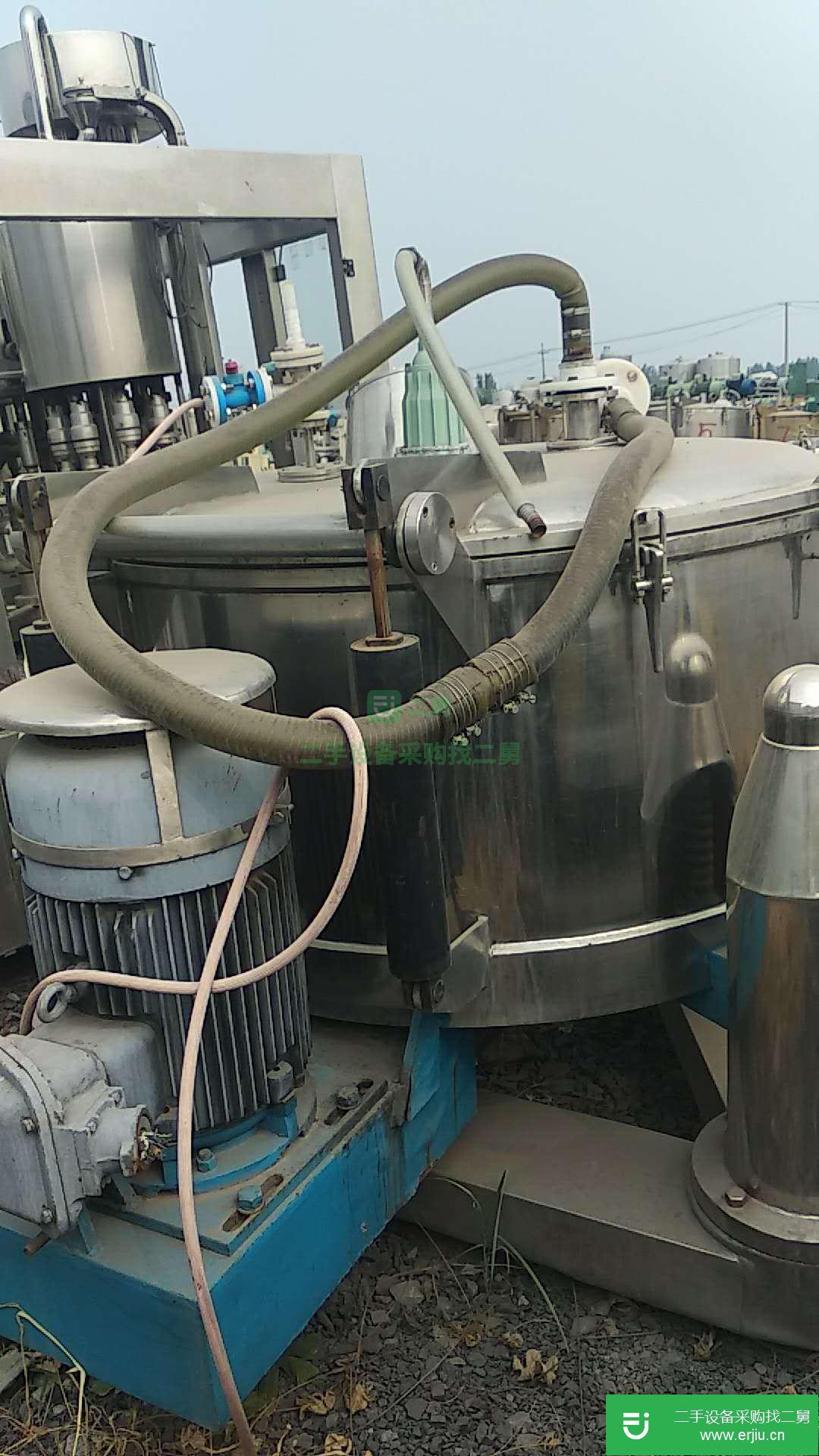 出售二手賽德力1250型三足吊袋離心機