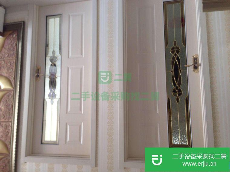 轉讓二手全套免漆門設備外帶300套門料