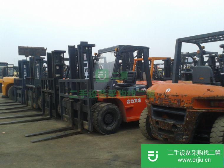 轉讓9成新二手合力10噸叉車
