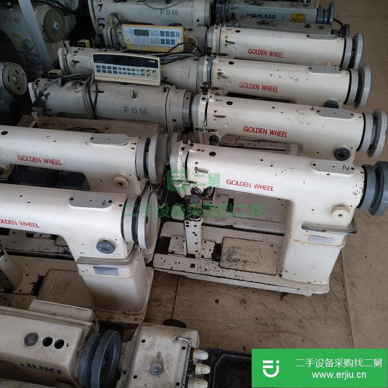 出售二手金輪牌810高車 箱包鞋帽專用高頭車 中厚料縫紉機 工業(yè)縫紉機