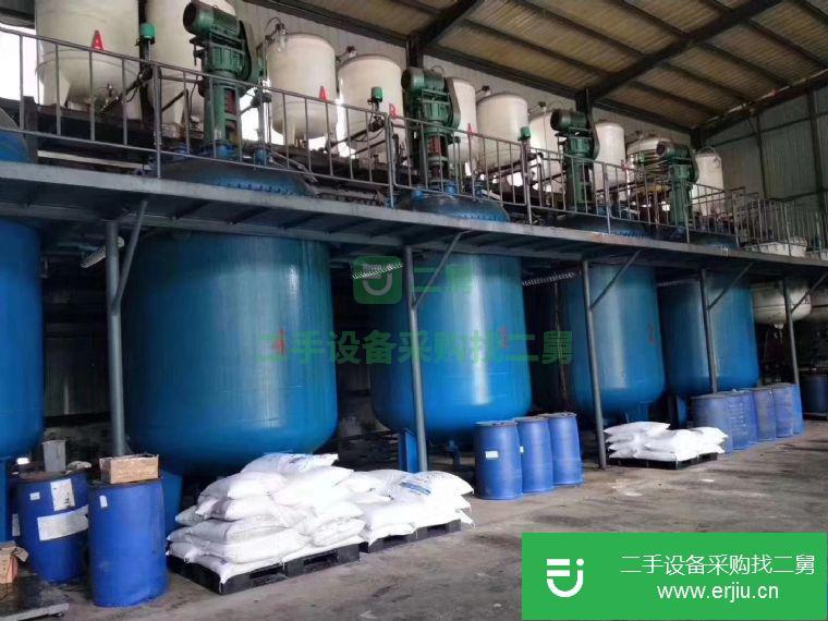 出售十立方搪瓷反應釜九成新的設備
