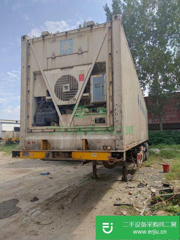 出售二手冷王15米冷藏車