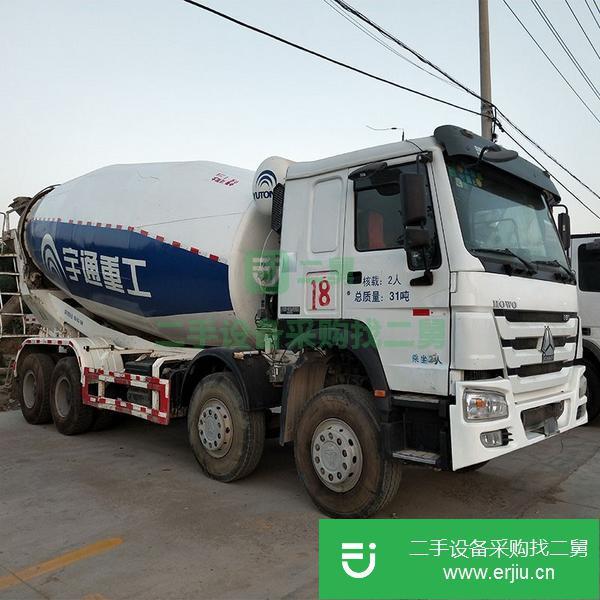 二手豪沃22方攪拌罐車