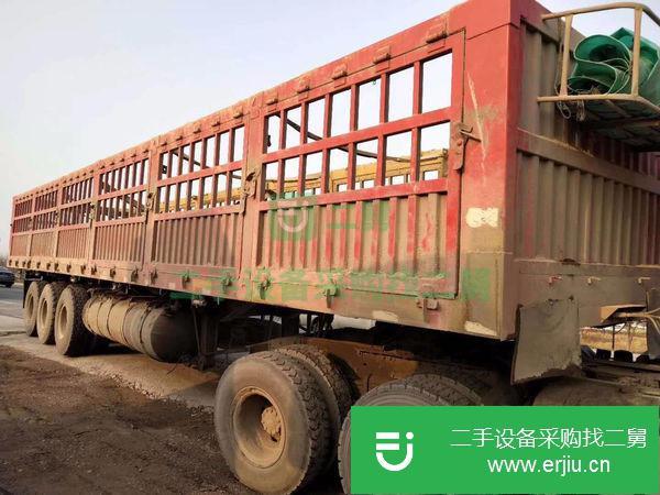 二手13米2.7寬1.5高百噸半掛車