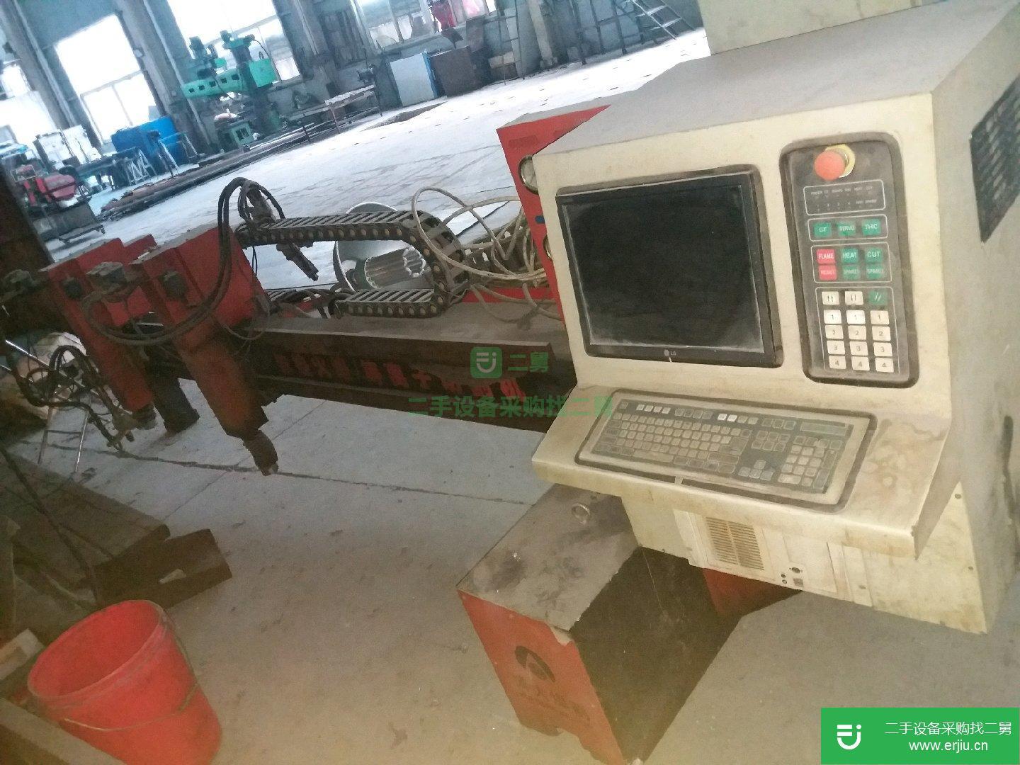 出售雙槍頭火焰數控切割機