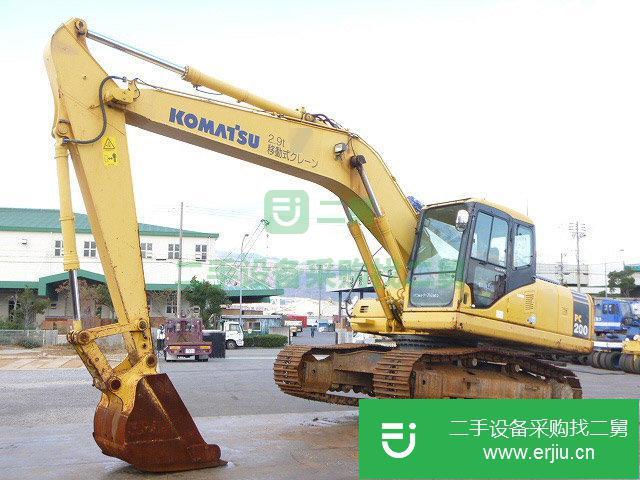 出售二手小松 PC200-7 挖掘機