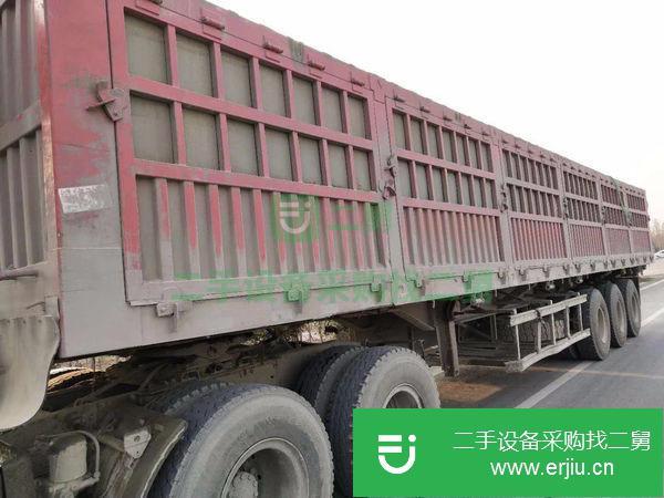 二手13米2.7寬1.5高百噸半掛車