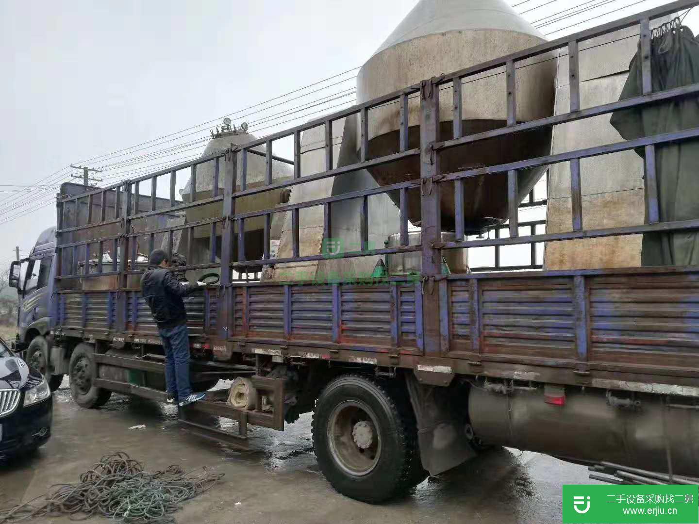 出售二手3000L不銹鋼雙錐干燥機