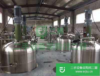 出售九成新的5000L搪瓷反應釜北京市轄區