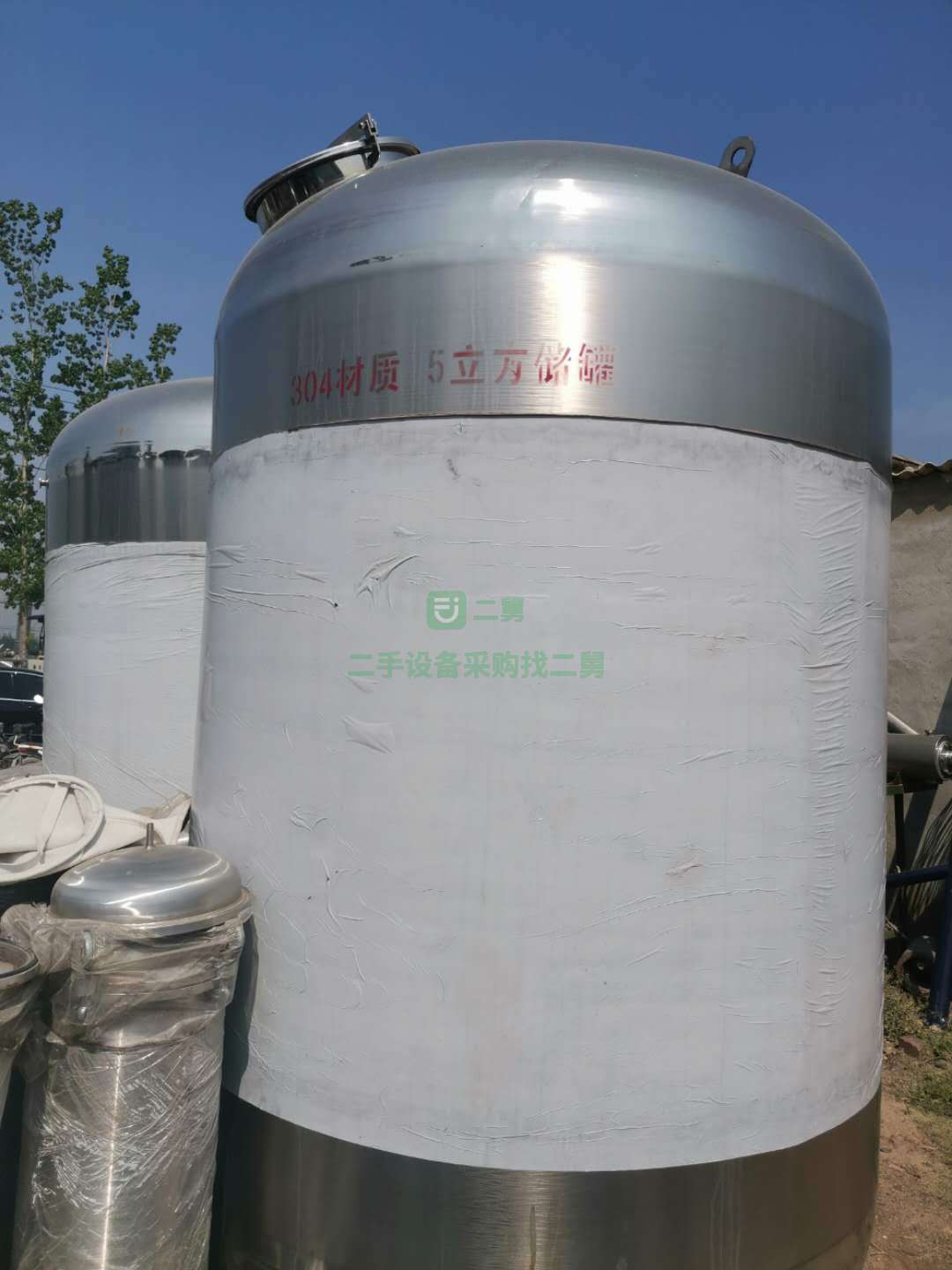 二手不銹鋼儲罐